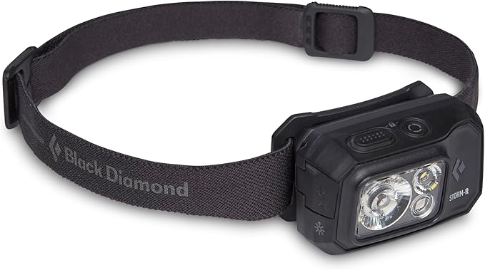 Black Diamond Storm 500-R USB-rechargeable waterproof headlamp