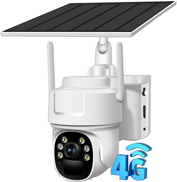 Solar 4G LTE Security Camera
