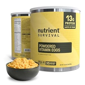 Nutrient Survival Powdered Eggs