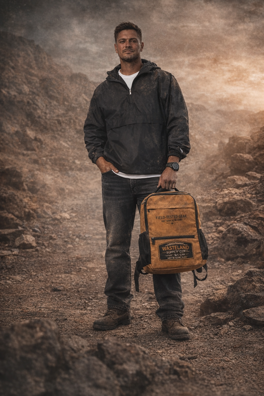 Rugged utility backpack