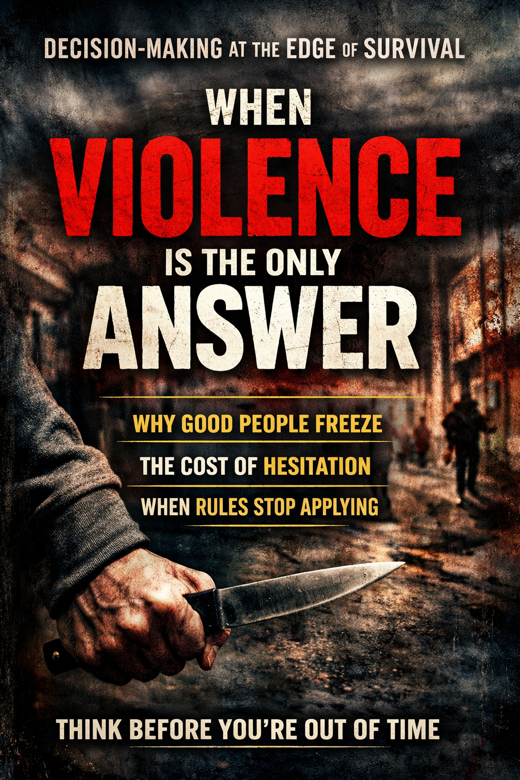 When Violence Is the Only Answer guide cover